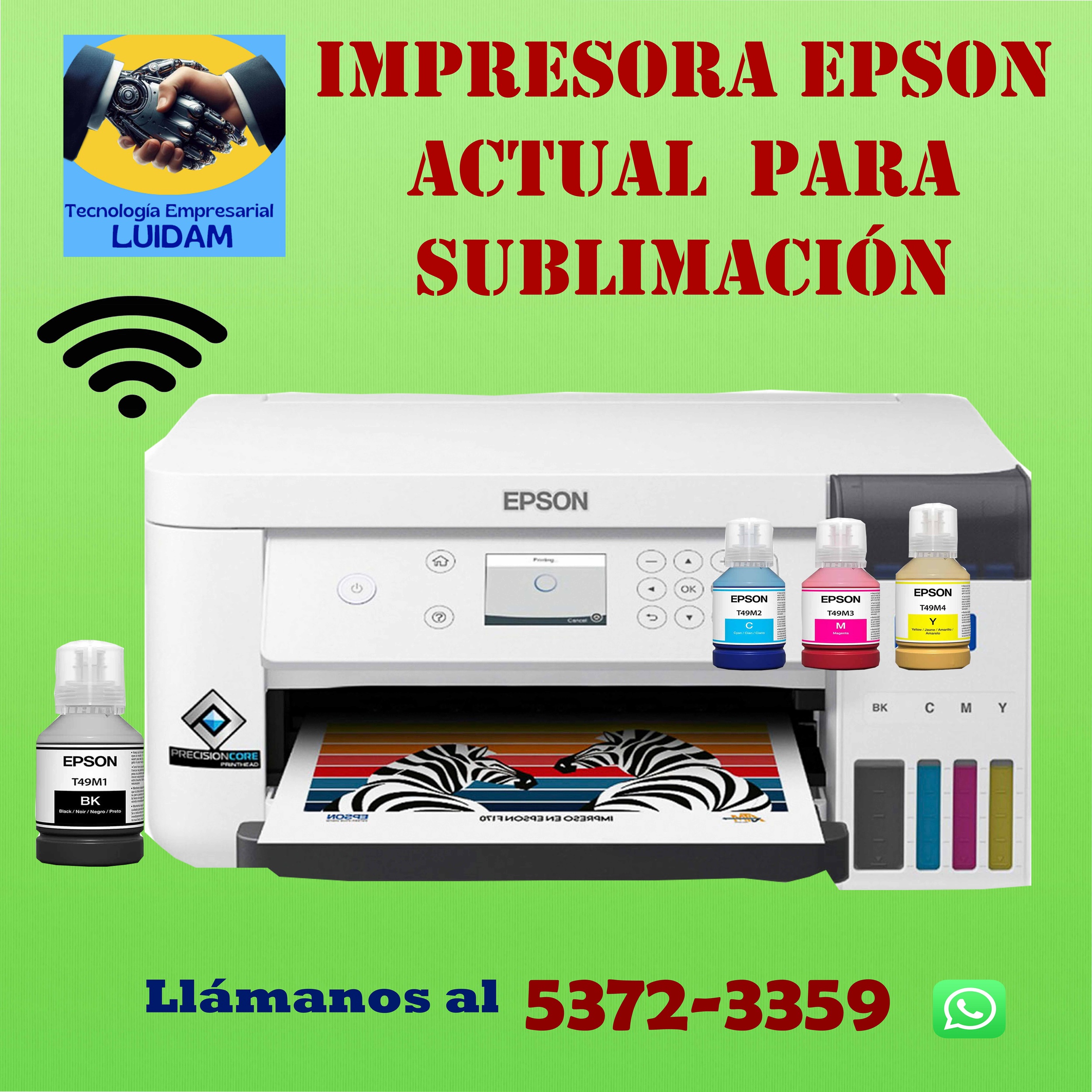 IMPRESORA DE SUBLIMACIÓN EPSON F170 TAMAÑO A4
